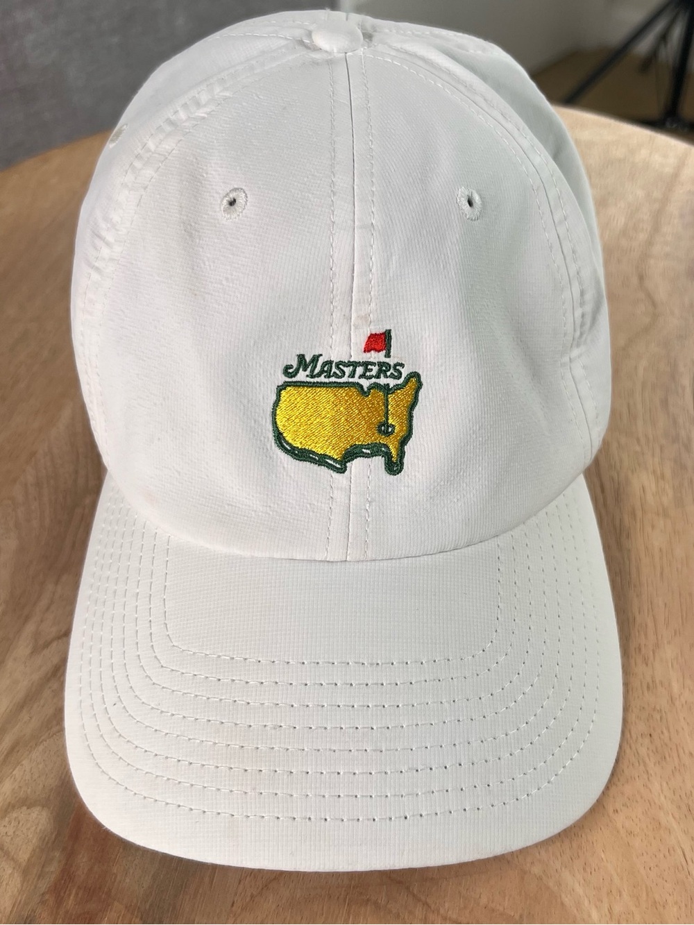 Authentic Masters Golf Hat Masters Adjustable White Augusta National